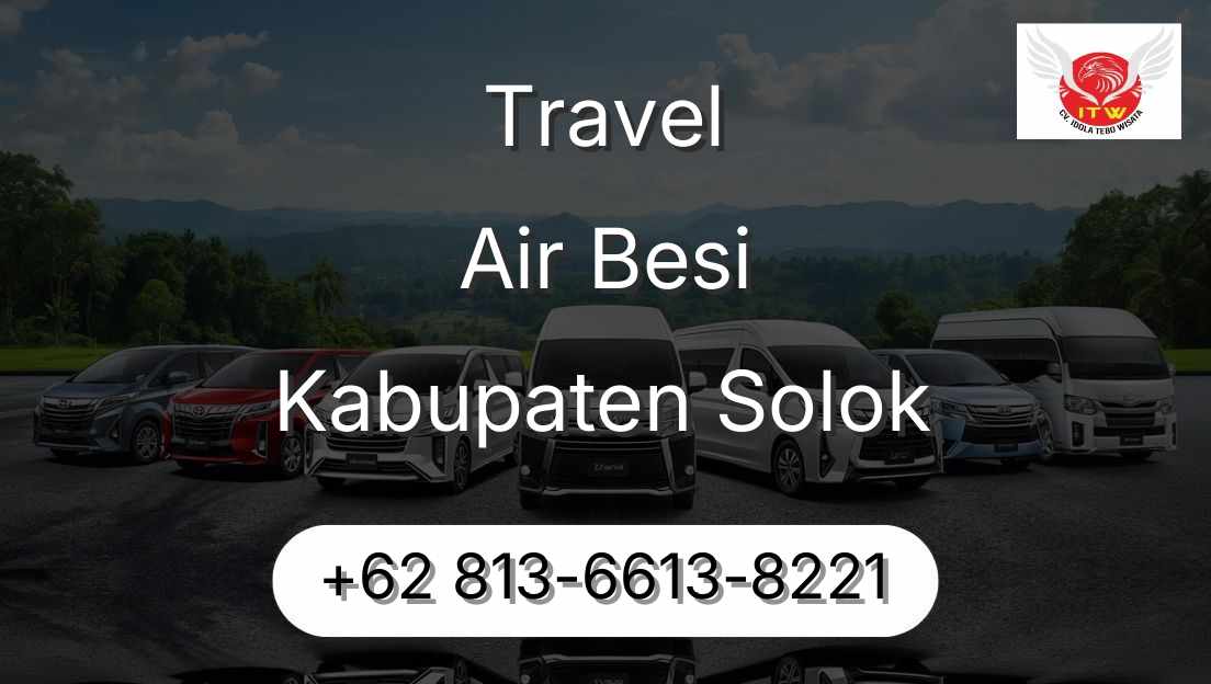 Travel Air Besi Kabupaten Solok