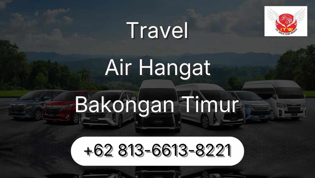 Travel Air Hangat Bakongan Timur