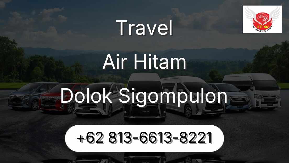 Travel Air Hitam Dolok Sigompulon