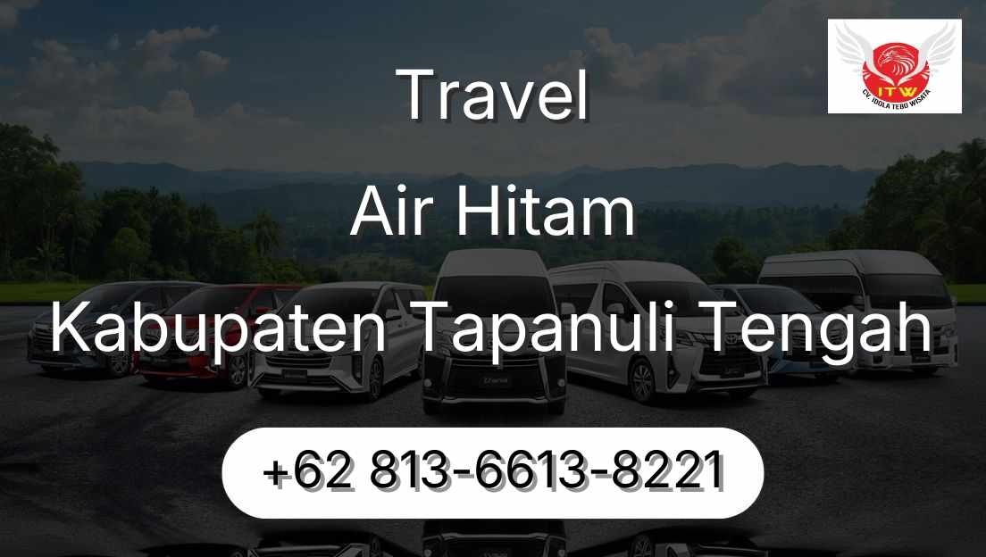 Travel Air Hitam Kabupaten Tapanuli Tengah