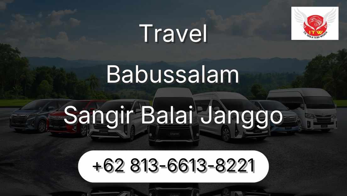 Travel Babussalam Sangir Balai Janggo