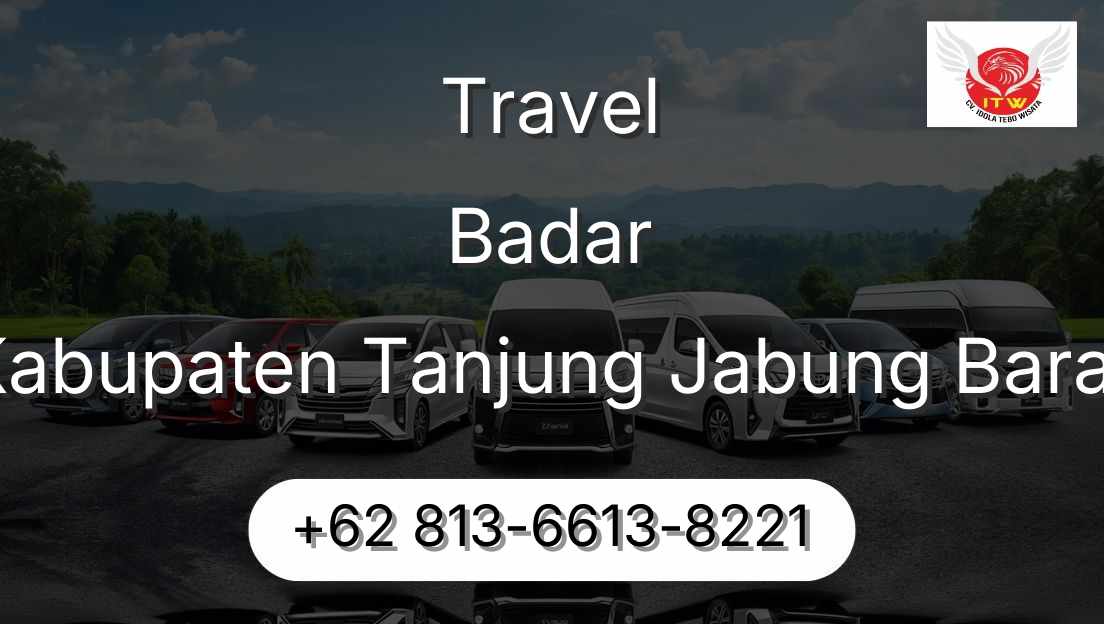 Travel Badar Kabupaten Tanjung Jabung Barat