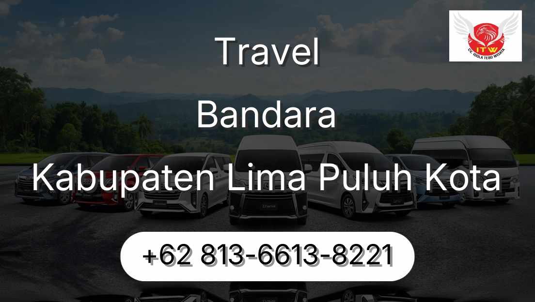 Travel Bandara Kabupaten Lima Puluh Kota