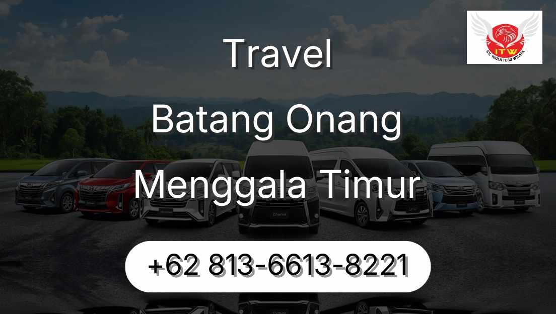 Travel Batang Onang Menggala Timur