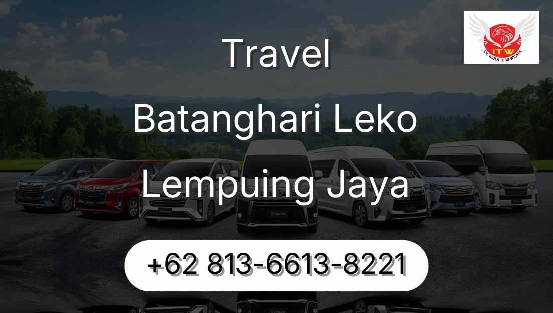 Travel Batanghari Leko Lempuing Jaya