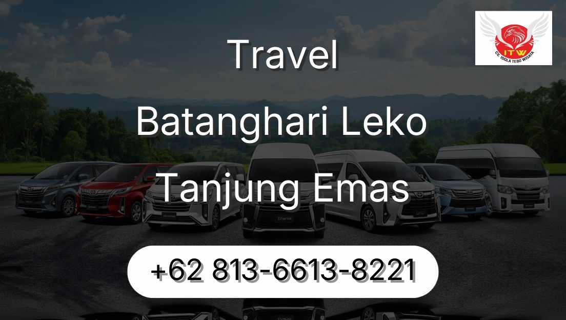 Travel Batanghari Leko Tanjung Emas