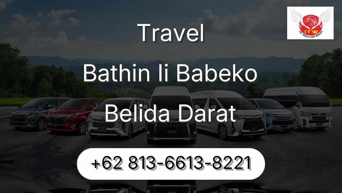 Travel Bathin Ii Babeko Belida Darat