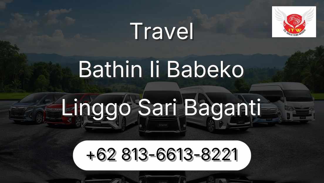 Travel Bathin Ii Babeko Linggo Sari Baganti