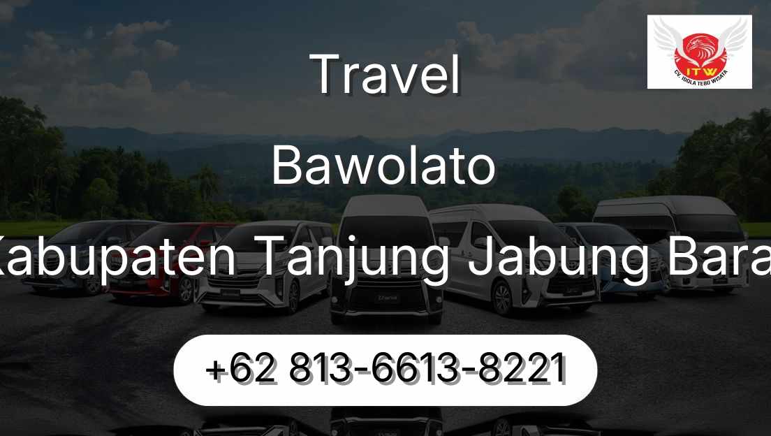 Travel Bawolato Kabupaten Tanjung Jabung Barat