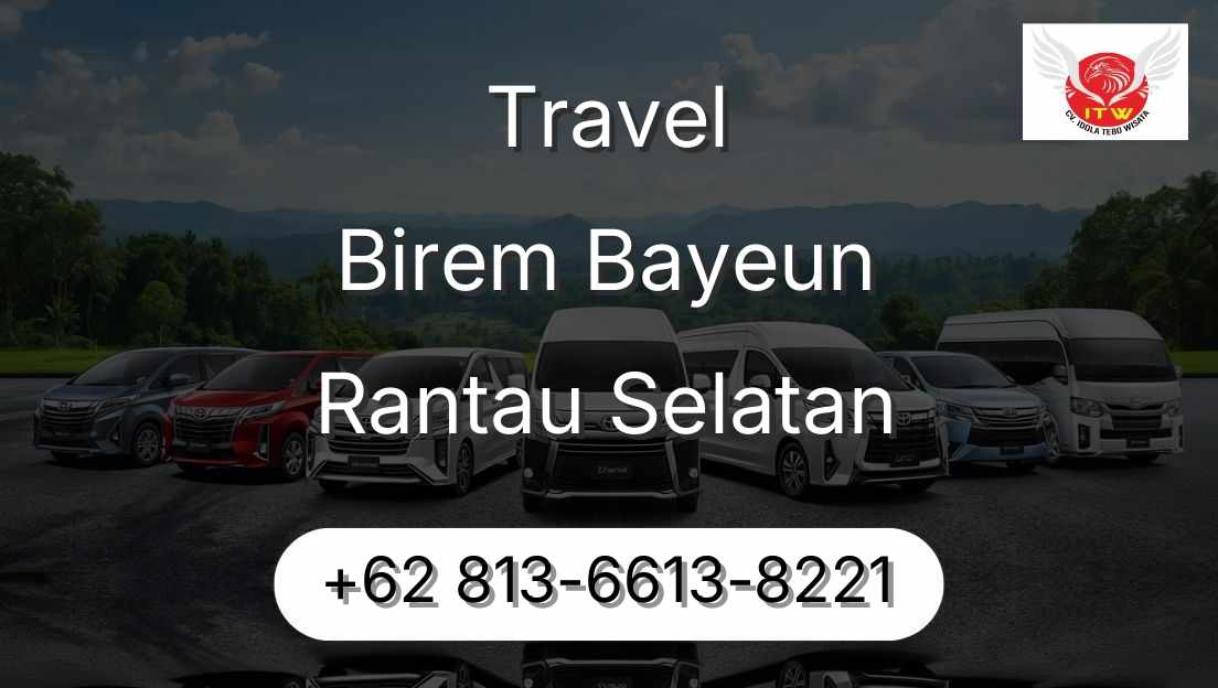Travel Birem Bayeun Rantau Selatan