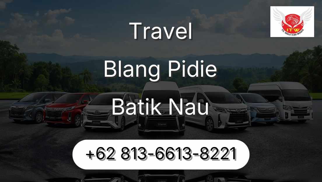 Travel Blang Pidie Batik Nau