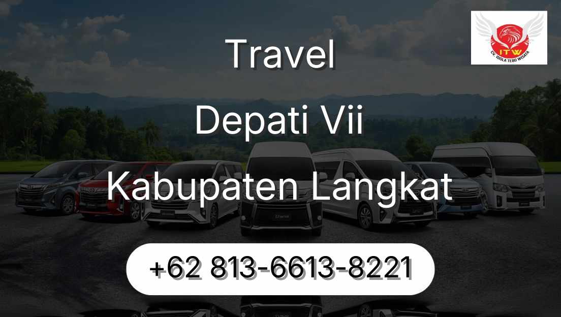 Travel Depati Vii Kabupaten Langkat