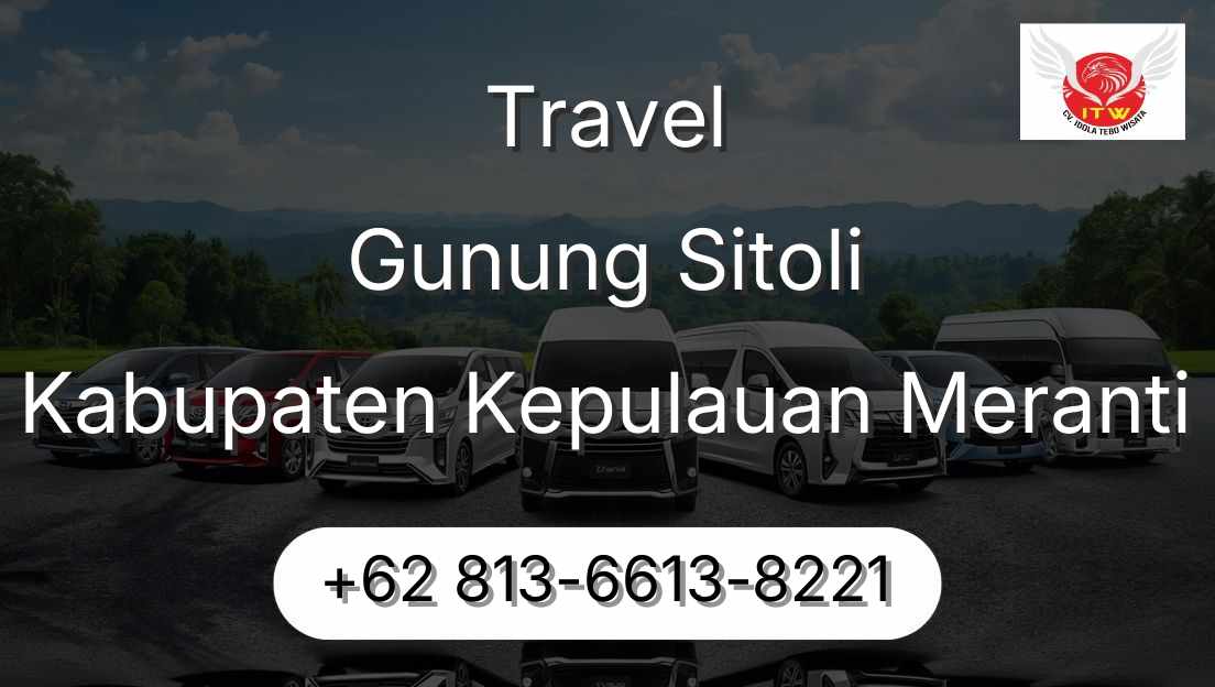 Travel Gunung Sitoli Kabupaten Kepulauan Meranti