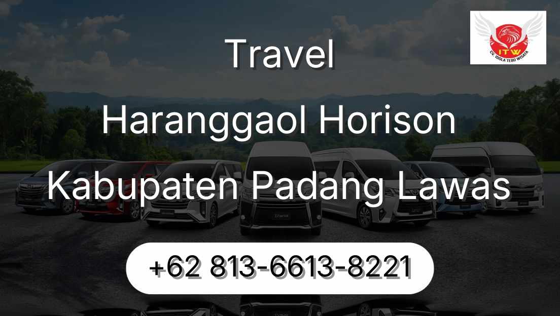 Travel Haranggaol Horison Kabupaten Padang Lawas