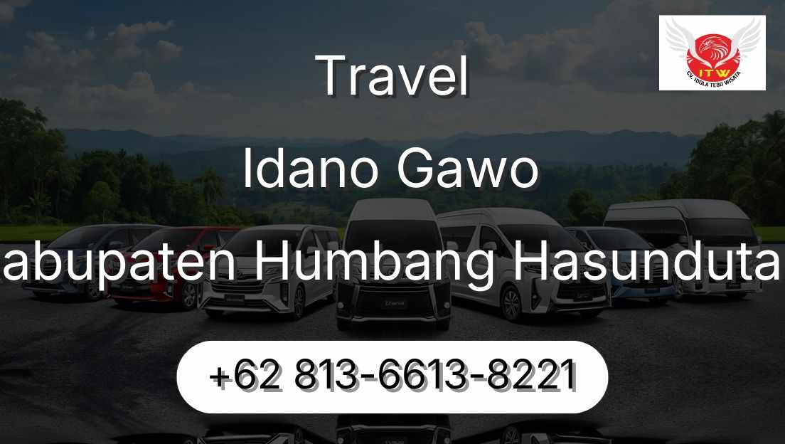 Travel Idano Gawo Kabupaten Humbang Hasundutan