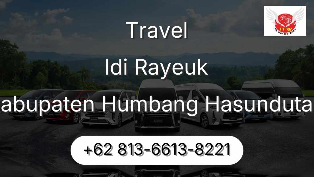 Travel Idi Rayeuk Kabupaten Humbang Hasundutan