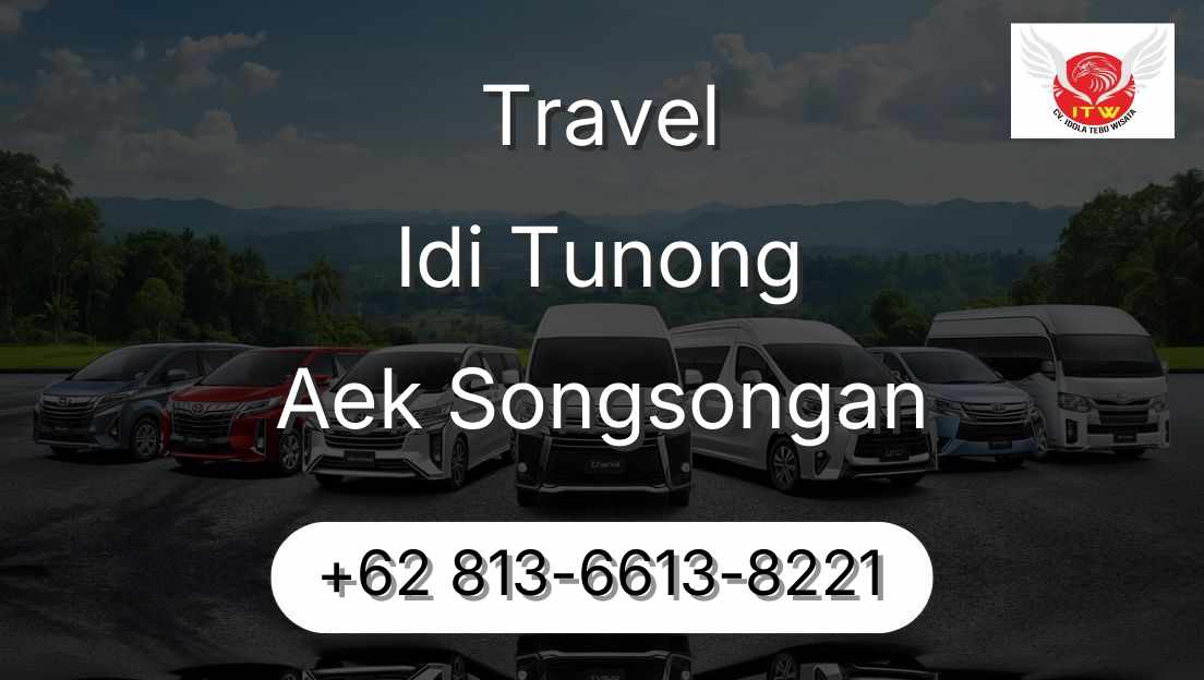 Travel Idi Tunong Aek Songsongan