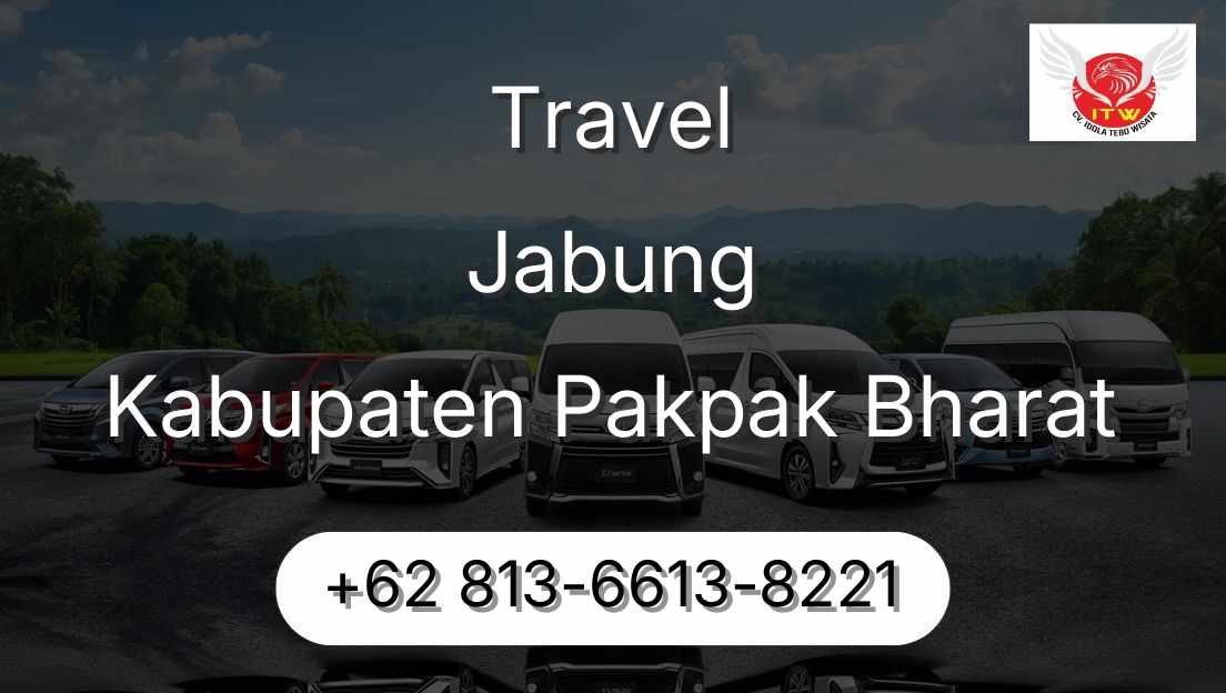 Travel Jabung Kabupaten Pakpak Bharat