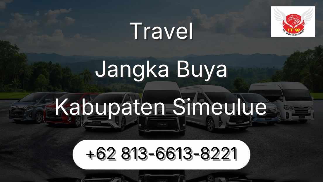 Travel Jangka Buya Kabupaten Simeulue
