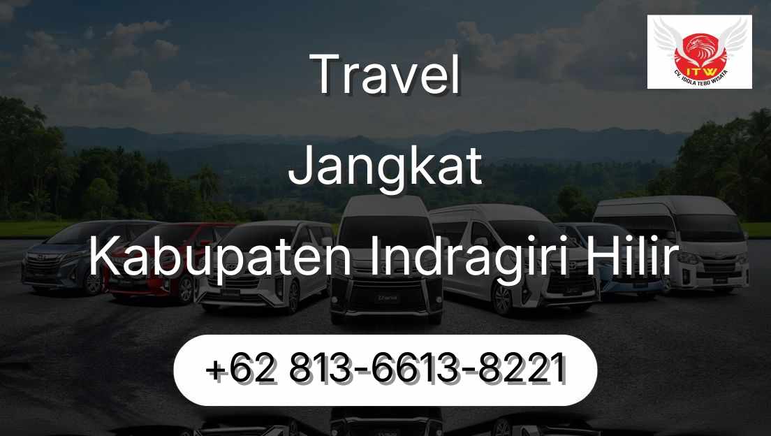 Travel Jangkat Kabupaten Indragiri Hilir