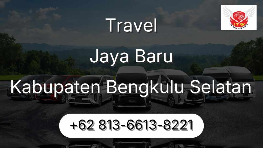 Travel Jaya Baru Kabupaten Bengkulu Selatan