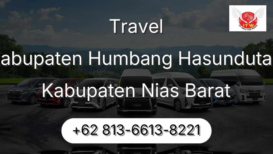 Travel Kabupaten Humbang Hasundutan Kabupaten Nias Barat