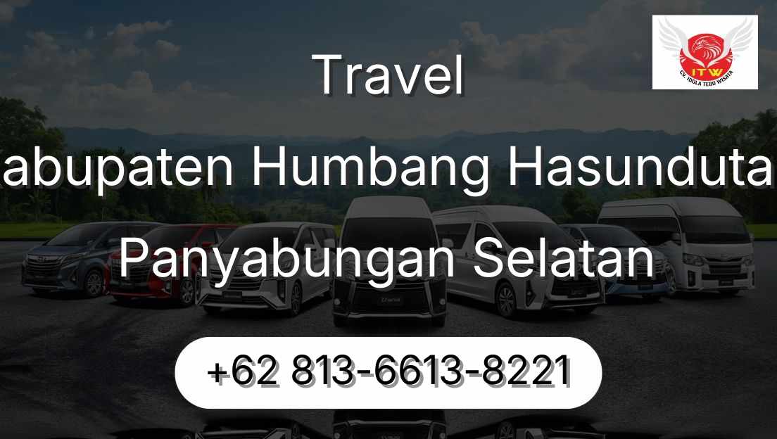 Travel Kabupaten Humbang Hasundutan Panyabungan Selatan