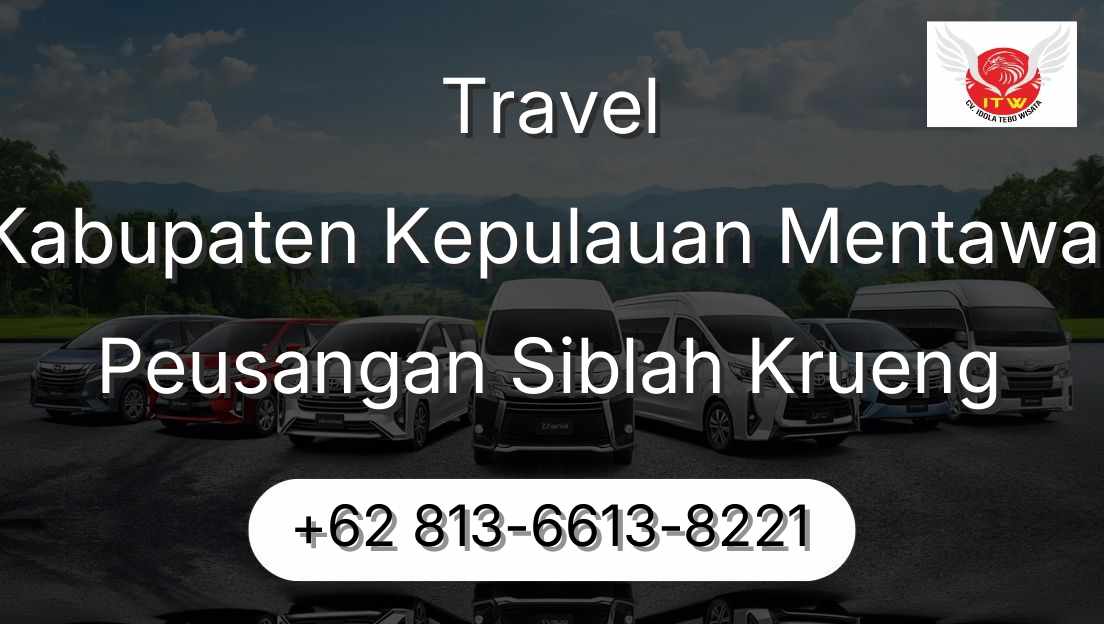 Travel Kabupaten Kepulauan Mentawai Peusangan Siblah Krueng