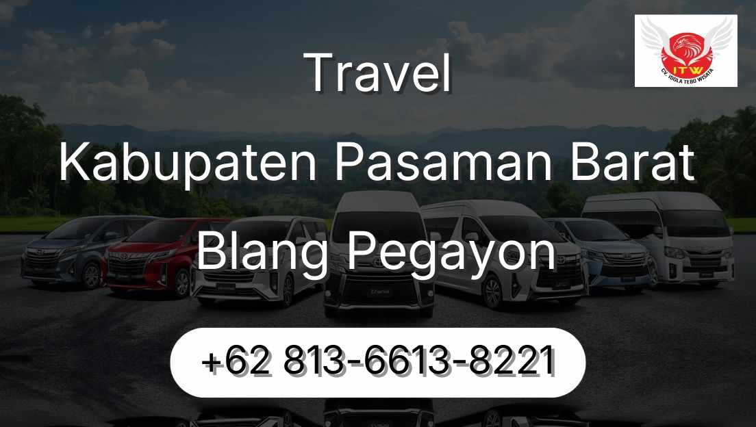 Travel Kabupaten Pasaman Barat Blang Pegayon