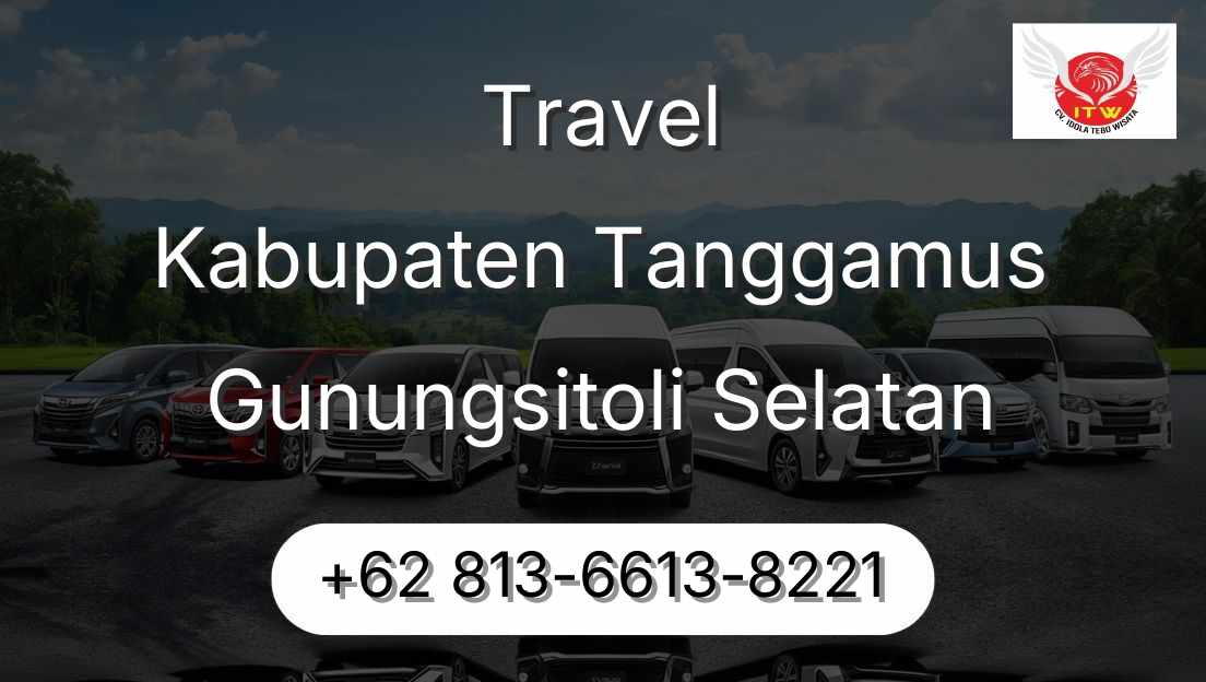 Travel Kabupaten Tanggamus Gunungsitoli Selatan