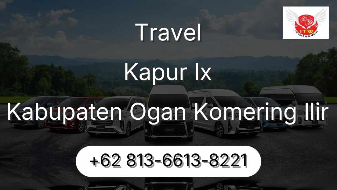 Travel Kapur Ix Kabupaten Ogan Komering Ilir