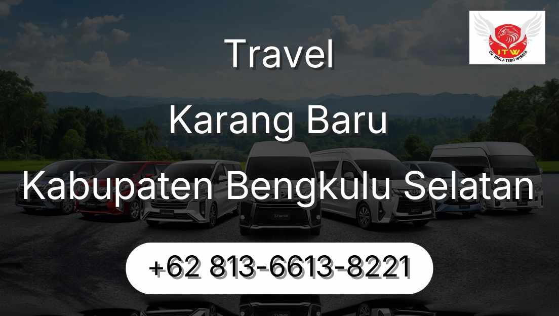 Travel Karang Baru Kabupaten Bengkulu Selatan