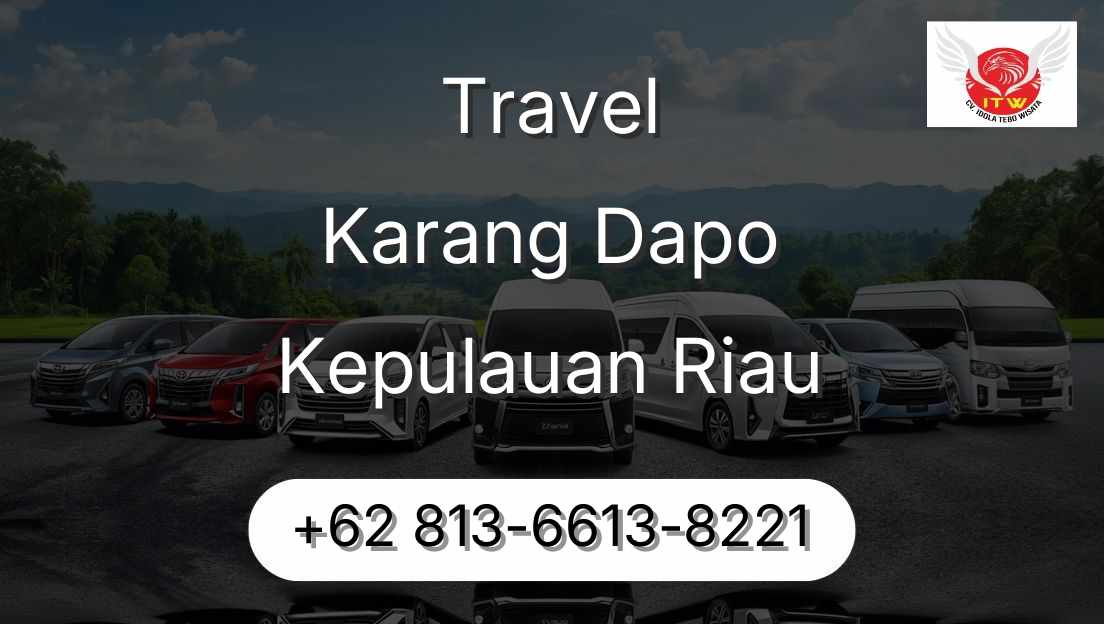 Travel Karang Dapo Kepulauan Riau