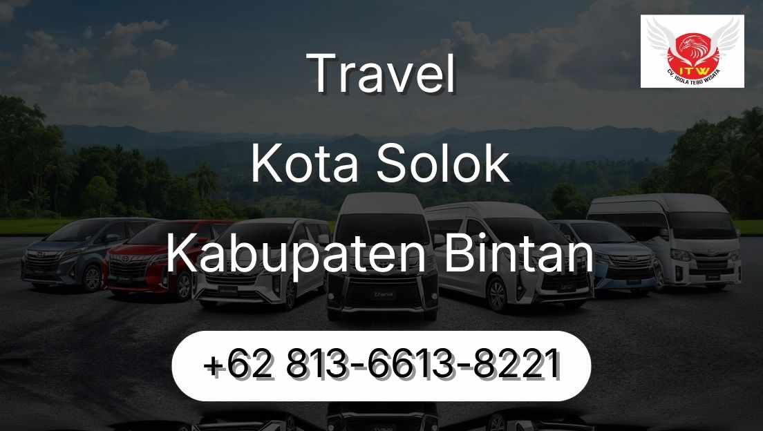 Travel Kota Solok Kabupaten Bintan