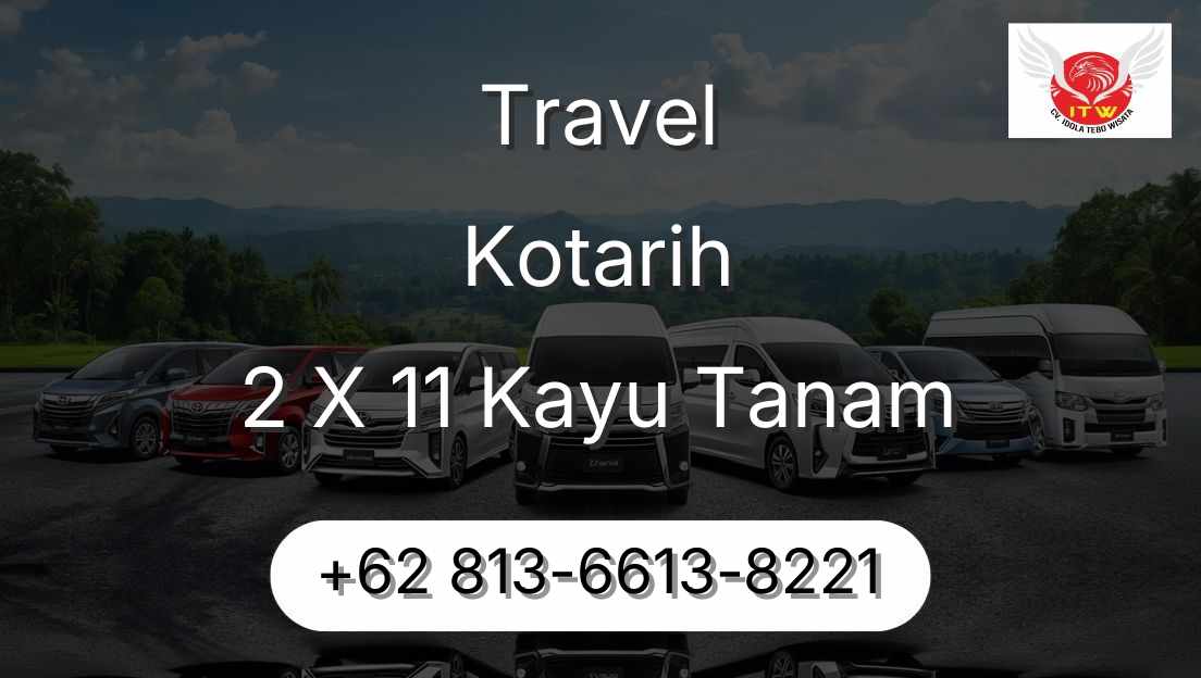 Travel Kotarih 2 X 11 Kayu Tanam