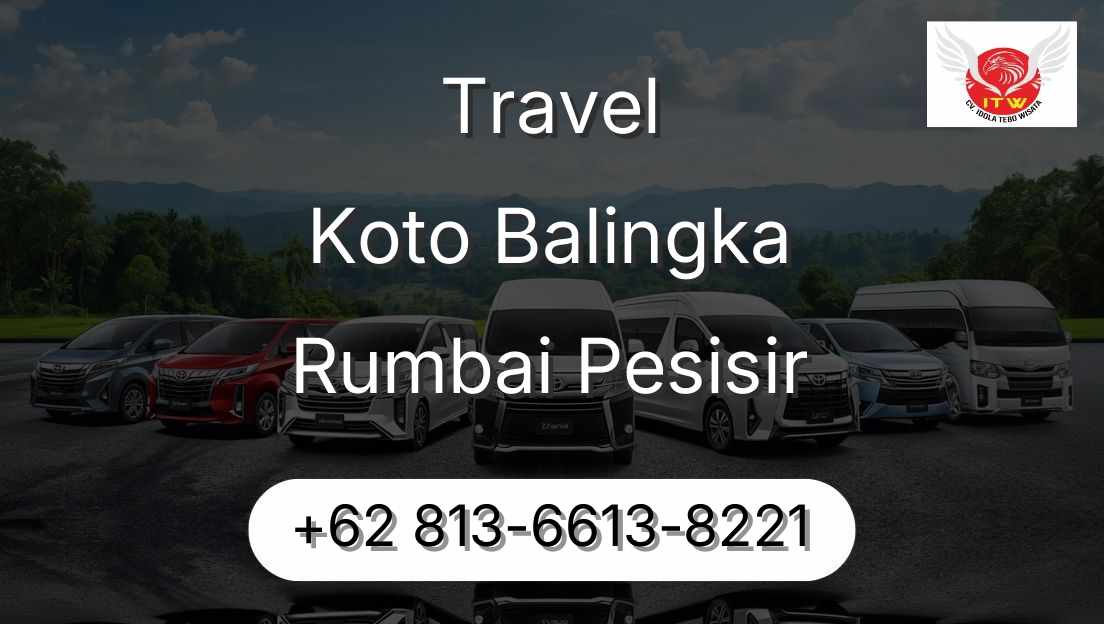 Travel Koto Balingka Rumbai Pesisir
