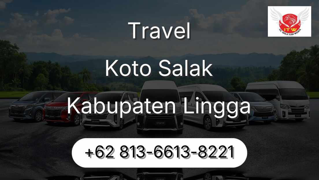 Travel Koto Salak Kabupaten Lingga