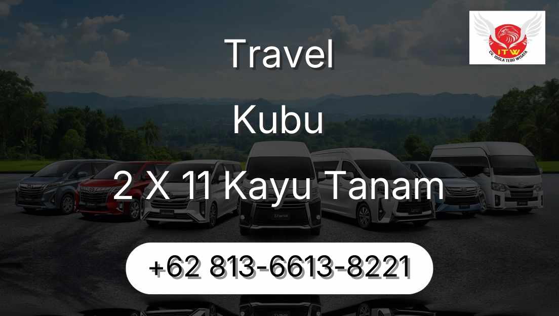 Travel Kubu 2 X 11 Kayu Tanam