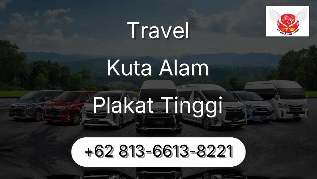 Travel Kuta Alam Plakat Tinggi