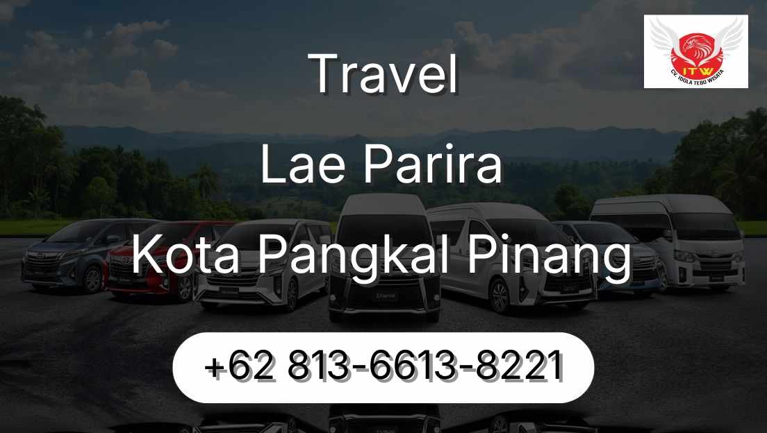 Travel Lae Parira Kota Pangkal Pinang
