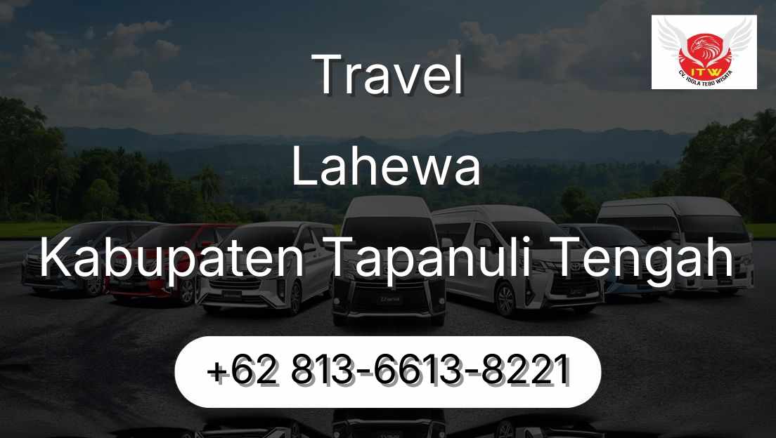 Travel Lahewa Kabupaten Tapanuli Tengah