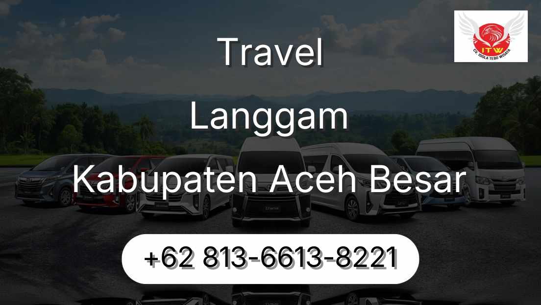 Travel Langgam Kabupaten Aceh Besar