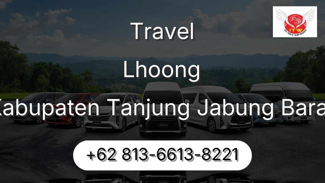 Travel Lhoong Kabupaten Tanjung Jabung Barat