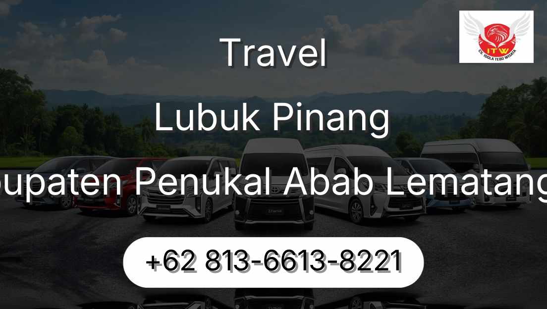 Travel Lubuk Pinang Kabupaten Penukal Abab Lematang Ilir