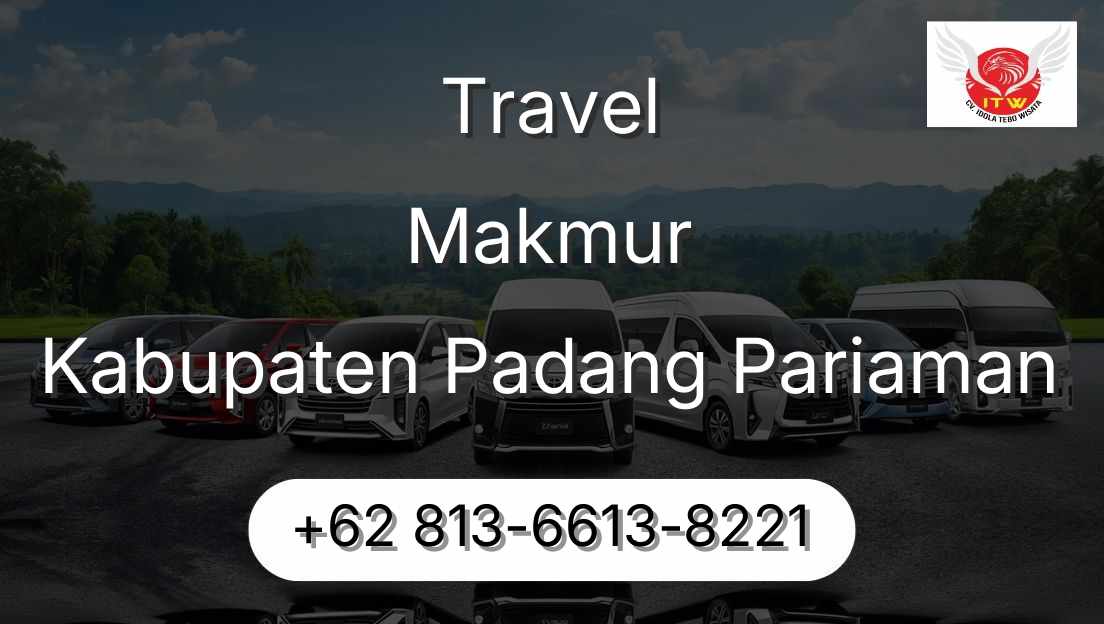 Travel Makmur Kabupaten Padang Pariaman