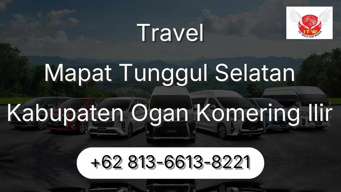 Travel Mapat Tunggul Selatan Kabupaten Ogan Komering Ilir