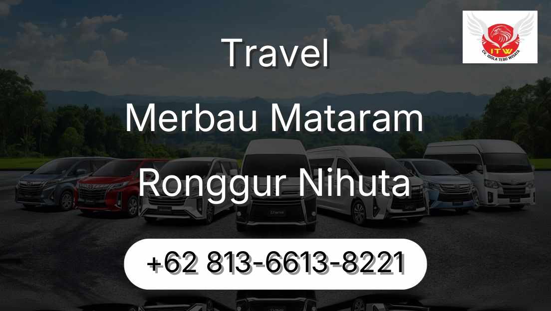 Travel Merbau Mataram Ronggur Nihuta