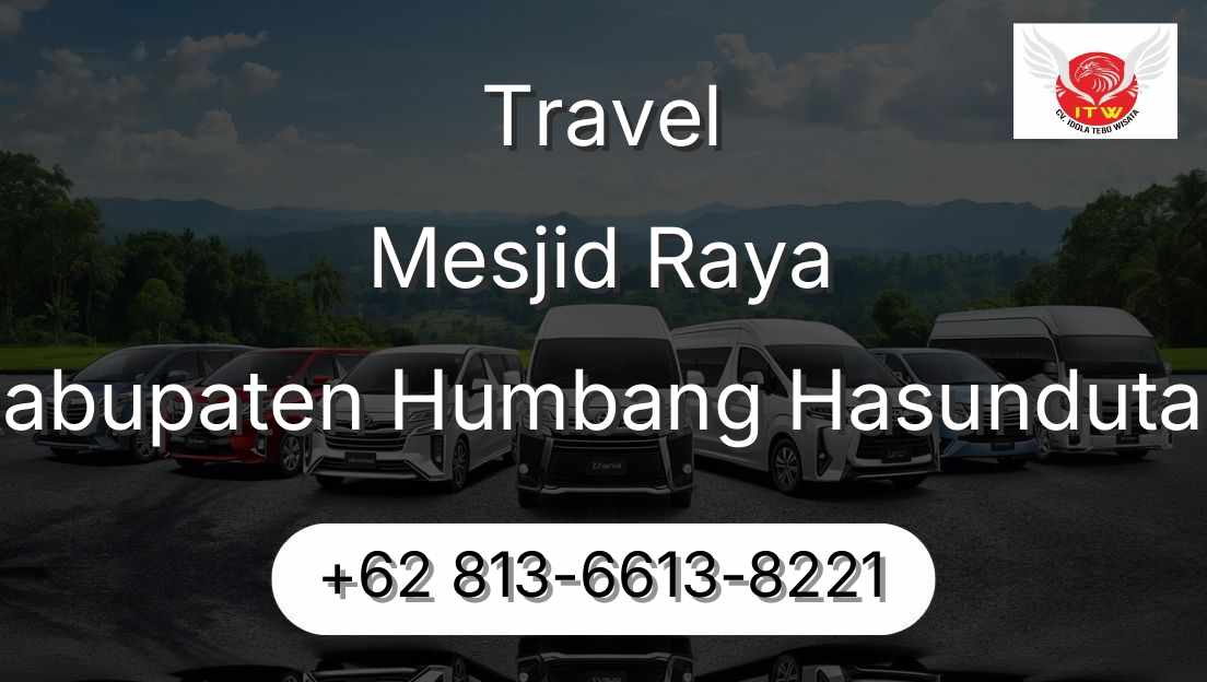 Travel Mesjid Raya Kabupaten Humbang Hasundutan