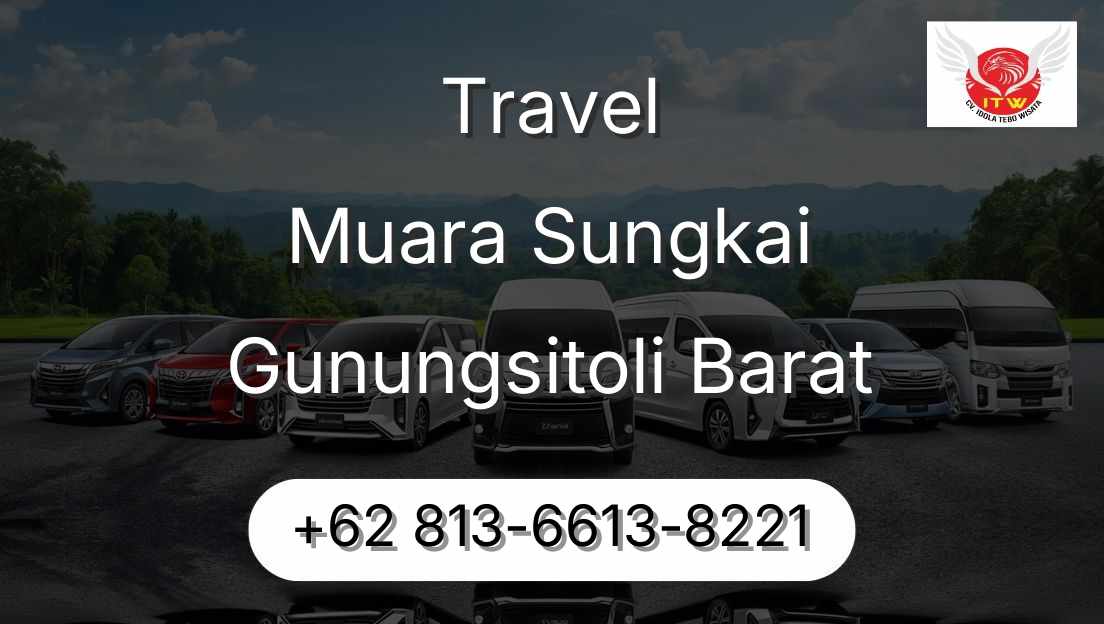 Travel Muara Sungkai Gunungsitoli Barat