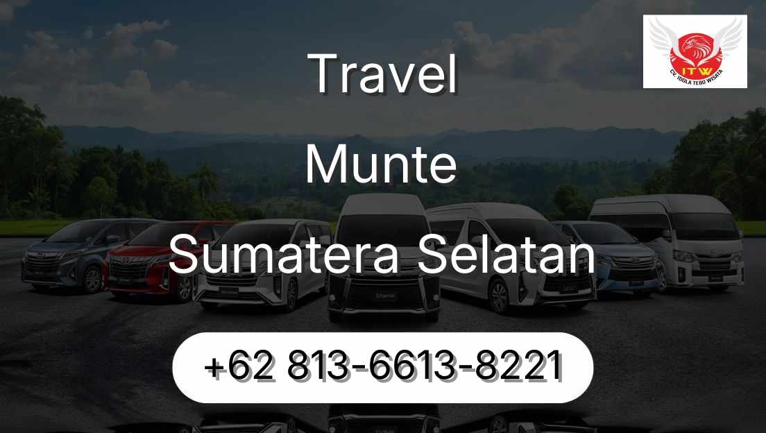 Travel Munte Sumatera Selatan